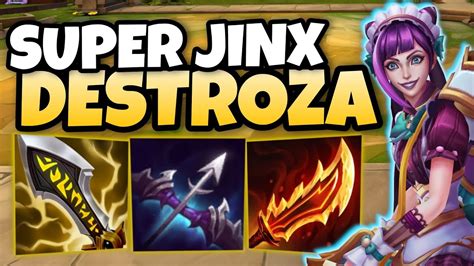 JINX ESTÁ ROTÍSIMA El MEJOR COSTE 3 de TFT SET 12 YouTube