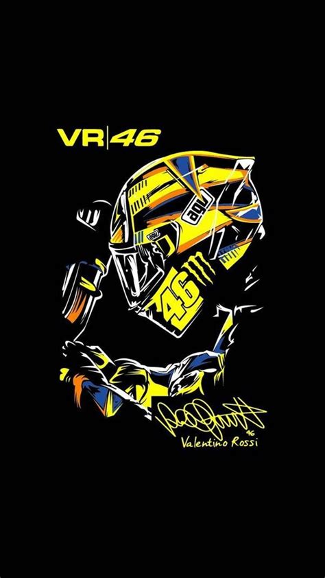 Vr46 Logo Wallpapers Wallpaper Cave