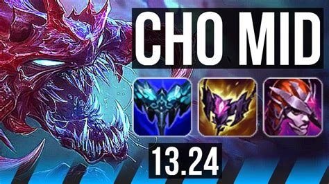 Cho Gath Vs Talon Mid M Mastery Games Godlike