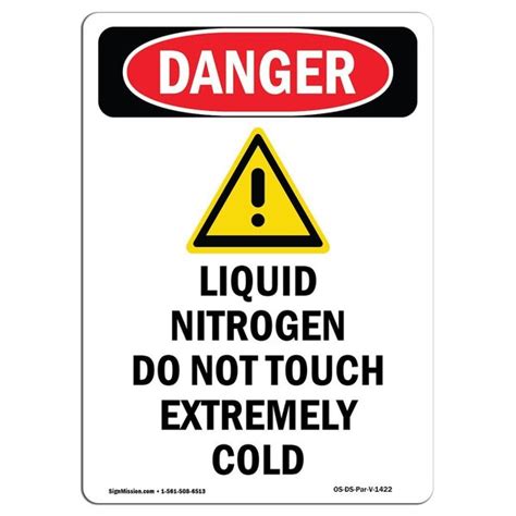 Signmission Safety Sign Osha Danger Height Aluminum Liquid