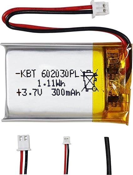 Amazon Kbt V Mah Li Polymer Battery Lipo