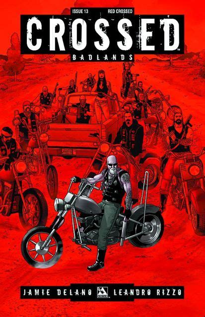 Crossed Badlands 13 Red Crossed Cover Fresh Comics