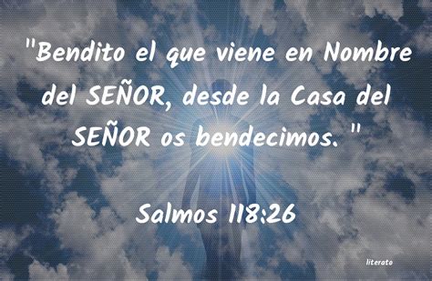 La Biblia Salmos 118 26