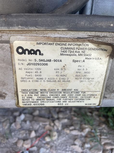 RV Generator & Onan Generator & Marine Generator Trouble Shoot- Buy