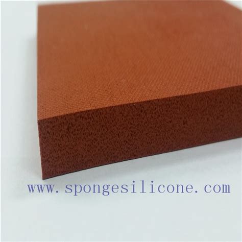 Closed Cell High Temperature Silicone Foam Sponge Rubber Sheet ...