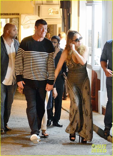 Mariah Carey Teases The Camera In A Glittery Gold Bikini Photo Mariah Carey Photos