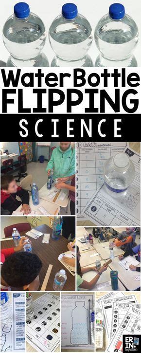 Water Bottle Flip Stem Challenge Stem Activity Science Experiments