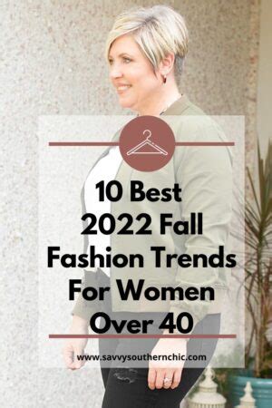 The Best Fall Fashion Trends For Women Over