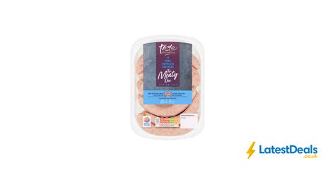 Sainsburys British Pork Chipolata Sausages Taste The Difference X12