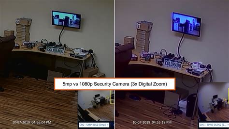 1080p vs 5mp Security Camera (CCTV Video Comparison)