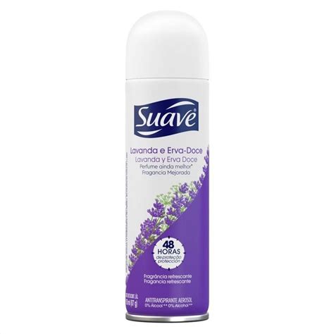 Desodorante Antitranspirante Aerosol Suave Lavanda E Erva Doce Ml