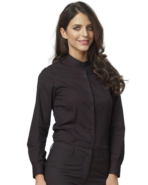 Camicia Da Donna Collo Alla Coreana Rubina Siggi Horeca Sig Cm