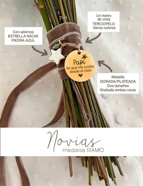 Medallas RAMO De NOVIA Happypulseras