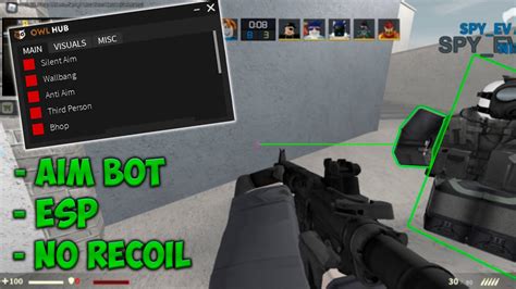 COUNTER BLOX SCRIPT Aimbot ESP No Recoil Silent Aim YouTube