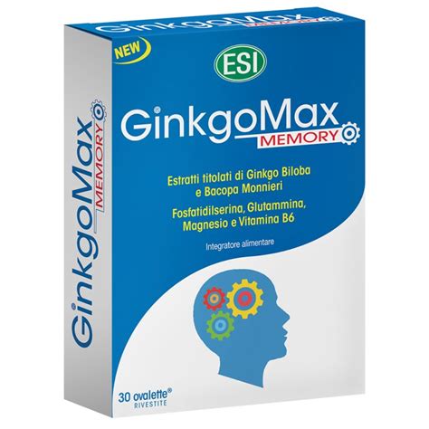 GinkgoMax Memory Esi 30 Ovalette Loreto Pharmacy