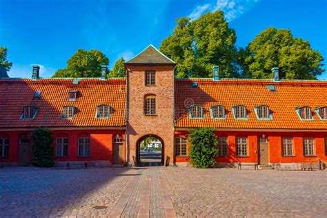 Red Castle in Swedish Town Halmstad Stock Photo - Image of reflection, fortress: 274361580