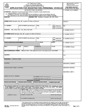 Fillable Online Oas Dsp Form Fax Email Print Pdffiller