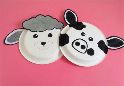 Paper Plate Animals Craft - Sew Crafty Me