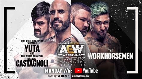 Aew Dark Elevation Results 121922 Claudio Castagnoli And Wheeler