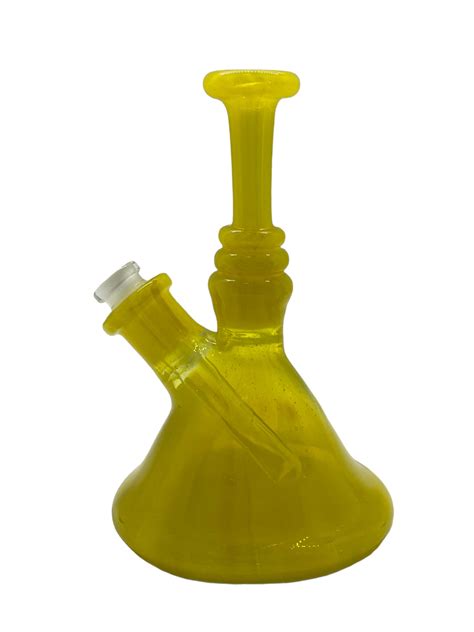 Nitro Glass Yellow Mini Beaker Rig Drip Glass Gallery