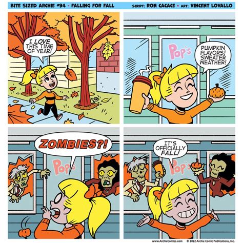 Bite Sized Archie 094 Falling For Fall Archie Comics