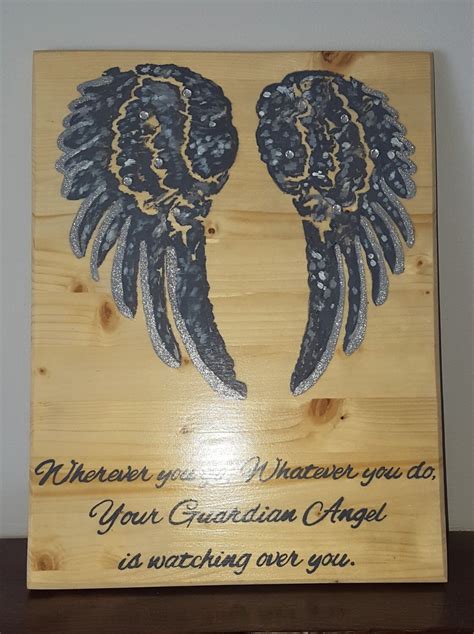 Guardian Angel Sign Angel Signs Sayings and Quotes | Etsy