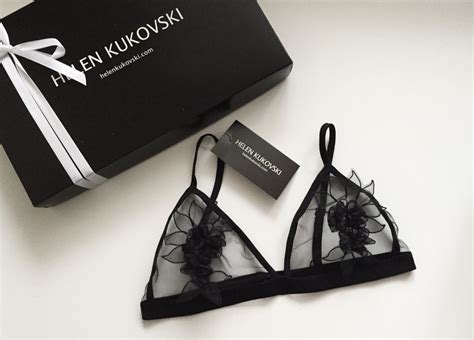 Lace Bralette Triangle Bralette Sexy Black Floral Applique Etsy