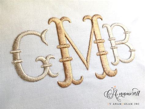 Sizes French Fishtail Embroidery Font Alphabet For Machines Etsy