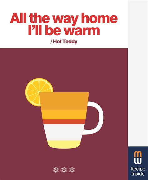 Printable Hot Toddy Recipe Card