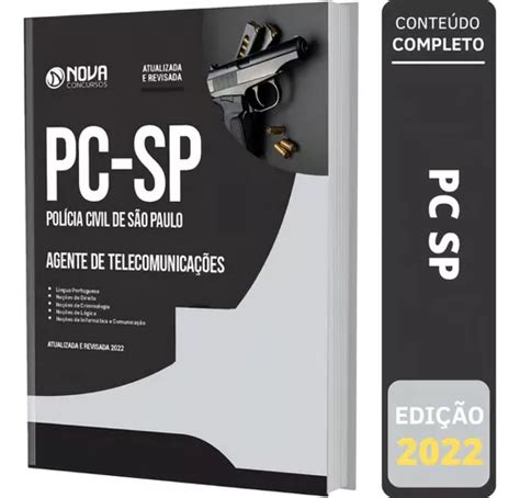 Apostila Agetel Pc Sp Agente De Telecomunicações Policial MercadoLivre