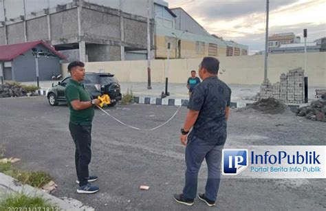 InfoPublik Tambah Ornamen Lampu Di Pusat Kuliner Kota Rempah Dan