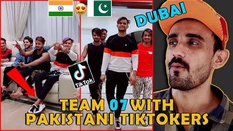 Hasnain Khan Team 07 With Pakistani Tiktokers In Dubai Team 07 Tik