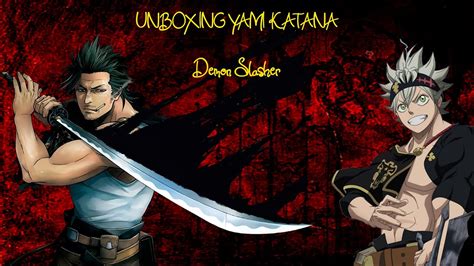 Unboxing Yami Katana Demon Slasher Youtube