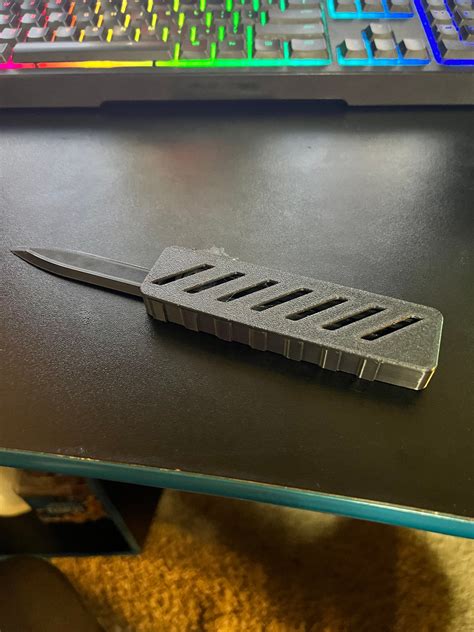 3d Printed Otf Fidget Knife Etsy