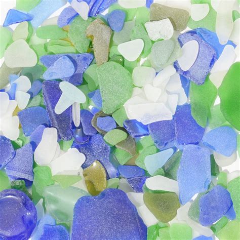 Blue And Green Sea Glass Photography Beautiful Ocean Shades Etsy