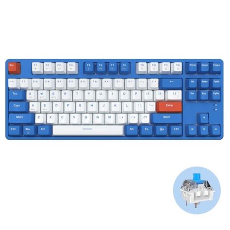 Ajazz Ak Keys Wireless Keyboard Blue Switch