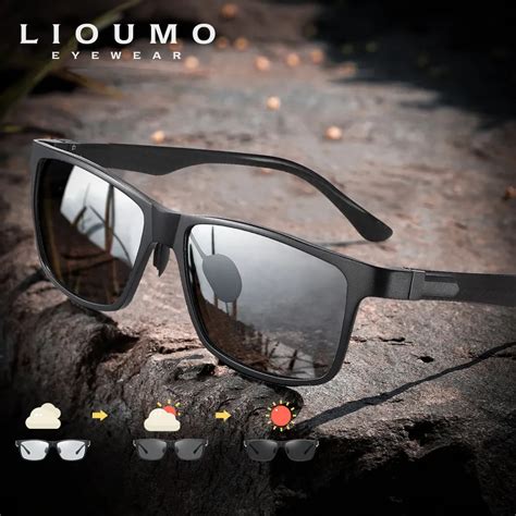 Lioumo Gafas De Sol Polarizadas Fotocrom Ticas Para Hombre Y Mujer