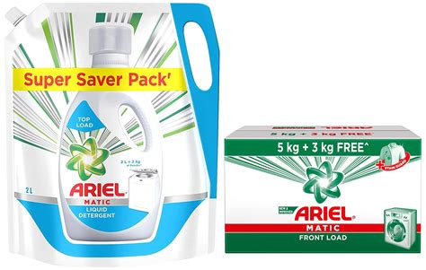 Buy Ariel Matic Front Load Detergent Washing Powder Kg Plus Kg