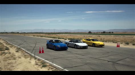 New Honda Civic Type R And Acura Integra Type S Drag Race Old Acura NSX