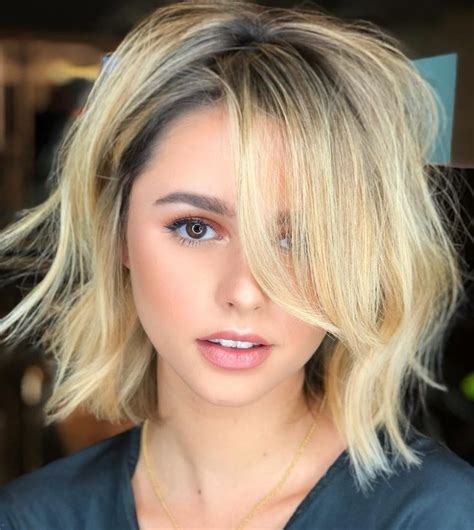 30 Gorgeous Bobs With Side Bangs To Try In 2025 Messy Bob Hairstyles