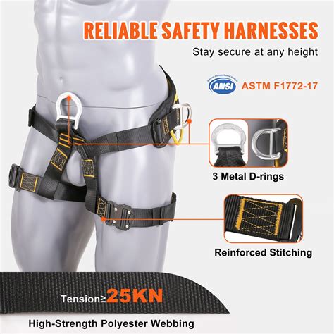 VEVOR Half Body Safety Harness, Tree Climbing Harness Manual - VEVOR Blog