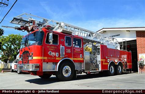 Los Angeles County Fd Fire Trucks Fire Department Fire Dept