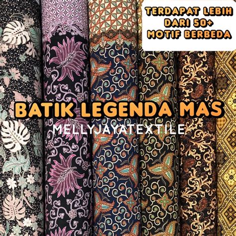 Jual KAIN BATIK PRADA BY LEGENDA MAS BAHAN SANWOS FOIL HALUS TEBAL