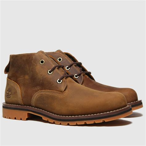 Mens Brown Timberland Larchmont Ii 3 Eye Chukka Boots Schuh