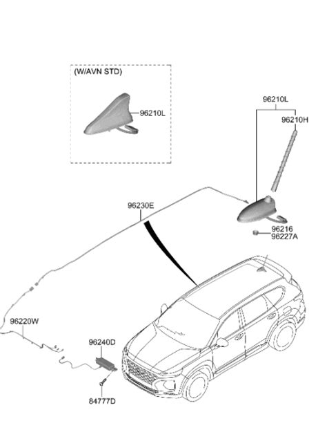 Antenna Hyundai Santa Fe