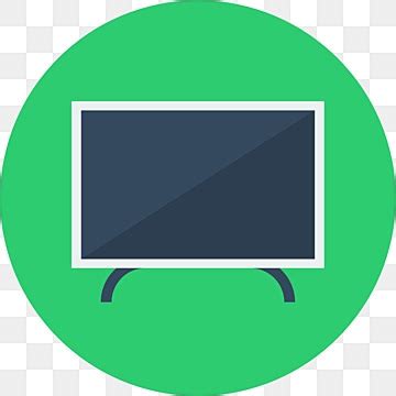 Television Screen Vector Art PNG Television Screen Flat Icon