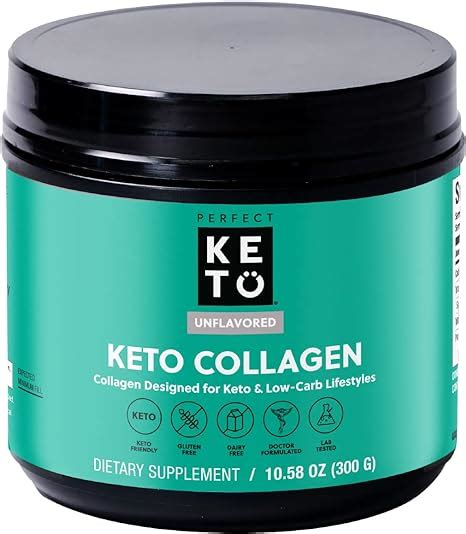 Amazon Perfect Keto Collagen Protein Powder With Mct Oil