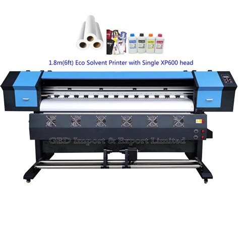 Guangzhou M Eco Solvent Printer With Single Xp Head Large Format