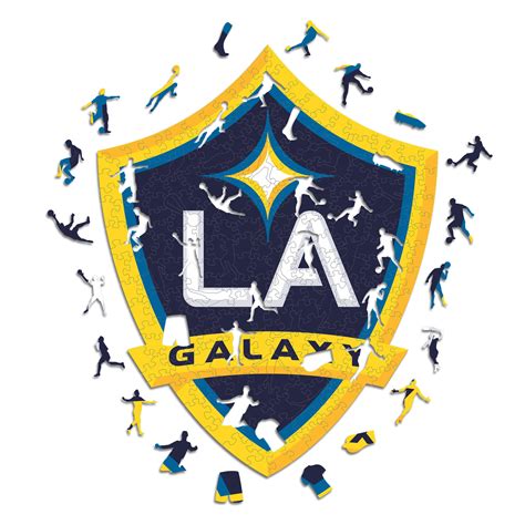 LA Galaxy® Logo - Wooden Puzzle – Iconic Puzzles