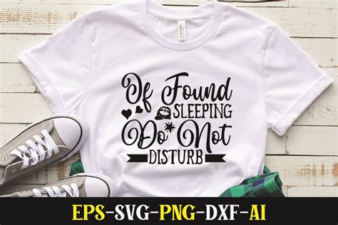 If Found Sleeping Do Not Disturb Graphic By Gfxexprt · Creative Fabrica